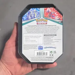 Pokemon TCG Paldea Legends Tin Miraidon ex English 2023 Promo Metal 6+ MPN - Image 3