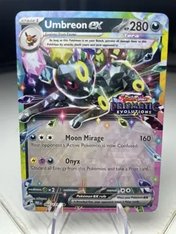 Umbreon Ex 060/131 Prismatic Evolutions Stamped Promo NM - Pokemon Card TCG - Image 1