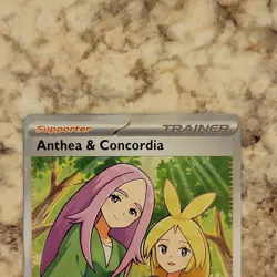 Nintendo Pokemon TCG Anthea & Concordia Trainer-Supporter ASC 254/217 Card - Image 2