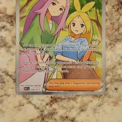 Nintendo Pokemon TCG Anthea & Concordia Trainer-Supporter ASC 254/217 Card - Image 3