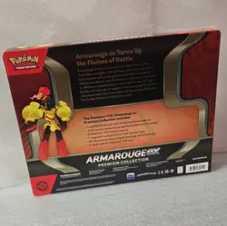 Pokemon TCG Armarouge ex Premium Collection Box Promo Booster 65 Cards English - Image 2