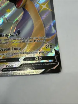 Lapras - SV110/SV112 - V Shiny Full Art Holo Card Shining Fates - Image 4