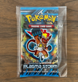 3x SEALED Pokemon B&W Booster Packs (2x Plasma Storm + 1x Dark Explorers) - Image 1