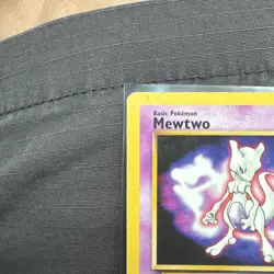 Pokemon TCG Mewtwo Black Star Promo 3 WOTC 1999 WB ‘The First Movie’ Stamp - Image 2