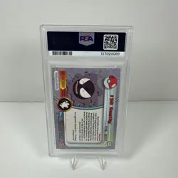 Psa 8 Gastly Topps Animated Series 2 NM-MT 2000 Pokemon Vintage - Image 2