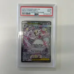 Pokemon Mega Gardevoir EX TCG 178/132 Mega Evolution Sir PSA 9 - Image 1