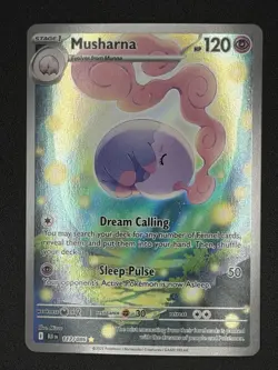 Pokemon Black Bolt - Musharna Illustration Rare 117/086 - Image 1