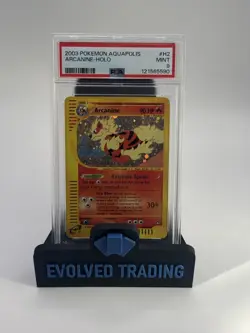 PSA 9 Arcanine Holo Aquapolis 2003 Pokemon - Image 1