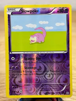 Generations Slowpoke 32/83 Common Pokemon Reverse Holo LP - Image 1