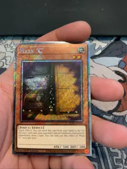 Yu-Gi-Oh!-MAXX "C"- Platinum Secret Rare-RA04 - Image 4
