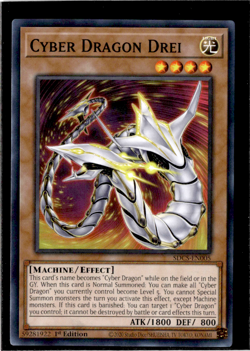 Cyber Dragon Drei | SDCS-EN005 | Yu-Gi-Oh! TCG - Image 1