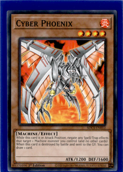Cyber Phoenix | SDCS-EN012 | Yu-Gi-Oh! TCG - Image 1