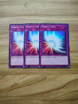 Yu-Gi-Oh! - Mirror Force 3X - Super Rare / Holo - Full Playset - Image 1