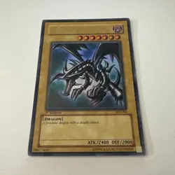 Red-Eyes B. Dragon sdj-001 1st Edition (HP) Ultra Rare Yu-Gi-Oh! #2 - Image 1