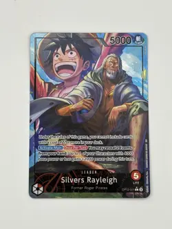 Silvers Rayleigh Alt Art Leader - Legacy of the Master #OP12-001 L One Piece TCG - Image 1