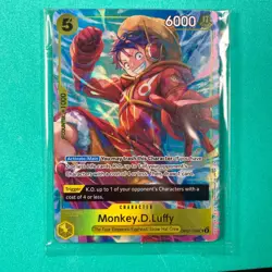 Monkey.D.Luffy (Illustration Box Vol.3) SR One Piece Promotion OP07-109 Sealed - Image 1
