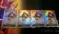 🔥 One Piece TCG OP12-087 Super Rare (SR) Nico Robin NM English (Playset) 4x 🔥 - Image 1