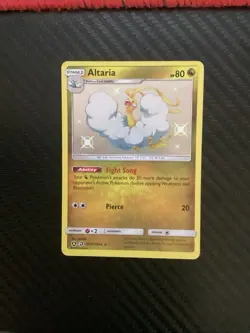 Altaria SV37/SV94 Hidden Fates: Shiny Vault Holo Rare Pokemon Card - NM - Image 1