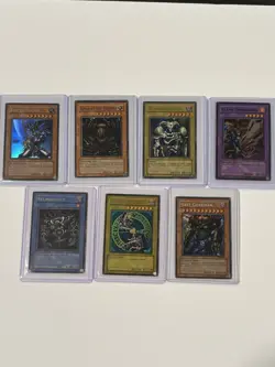 Yu-Gi-Oh! TCG Vintage Boss Monsters Lot - Card Conditions In Description. - Image 1