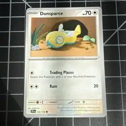 Dunsparce 120/159 Sv09: Journey Together Regular Pokemon TCG Card NM - Image 1