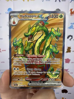 Pokemon TCG Hydrapple EX Full Art Ultra Rare Holo Card 156/142 Stellar Crown NM - Image 1