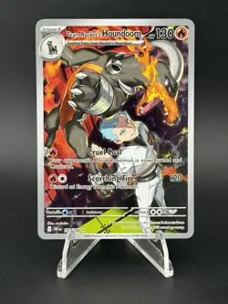 Pokemon TCG Team Rocket's Houndoom 191/182 Destined Rivals - Image 1
