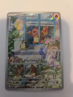 Pokemon TCG Charmander SVP044 Obsidian Flames ETB Promo Black Star - Image 1