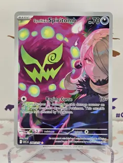 Cynthia's Spiritomb 244/217 Pokemon Me: Ascended Heroes Illustration Rare - Image 1