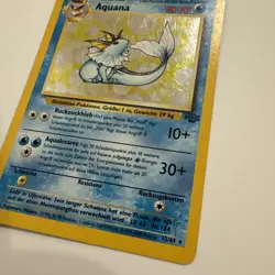 Vaporeon Holo 12/64 “Aquana” German Pokemon Jungle - Image 2
