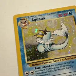 Vaporeon Holo 12/64 “Aquana” German Pokemon Jungle - Image 4