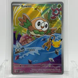 Pokemon TCG First Partner Rowlett #MEP043 Promo LP - Image 1