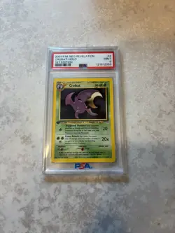 2001 POKEMON NEO REVELATION 1ST ED #4 CROBAT-HOLO PSA 9 - Image 1