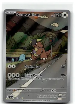 Kangaskhan 204/182 Illustration Rare Destined Rivals Pokemon NM b5 - Image 1