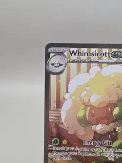Pokemon TCG Whimsicott EX 165/086 Secret Illustration White Flare - Image 2