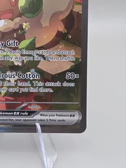 Pokemon TCG Whimsicott EX 165/086 Secret Illustration White Flare - Image 4