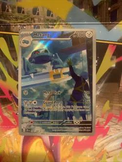 Pokemon TCG Metang 94/86 Illustration Rare ME04: Chaos Rising NM - Image 1