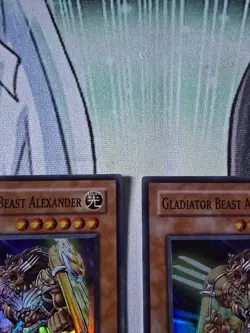 Gladiator Beast Alexander x2 GLAS-EN017 Super Rare 1st Edition NM/LP Condition - Image 3