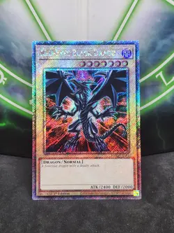 Yugioh Red-Eyes Black Dragon RA03-EN081 Platinum Secret Rare 1st Edition NM - Image 1