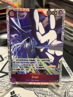 Enel SR OP15-060 ENGLISH ONE PIECE Card Adventure on KAMI’s Island - OP15 - Image 1