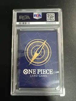 One Piece 2024 Monkey D. Luffy OP07-109 Alternate Art SR OP07 MINT PSA 9 - Image 3