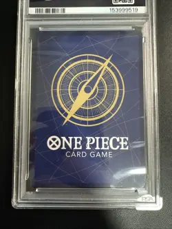 One Piece 2024 Monkey D. Luffy OP07-109 Alternate Art SR OP07 MINT PSA 9 - Image 5