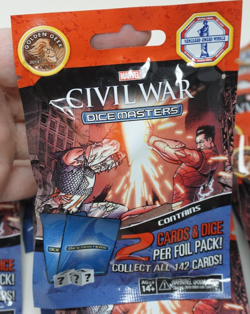 Lot of 14 Marvel Civil War Dice Masters Booster Packs Cards New & Sealed - Image 3