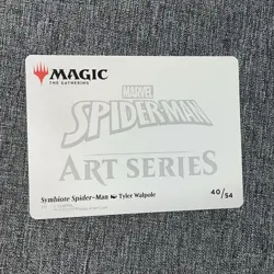 Symbiote Spider-Man - Signature - Art Series 40/54 - Card MTG NM/M - Image 2