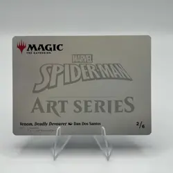 Venom, Deadly Devourer Art Card Art Series: Marvel's Spider-Man NM - Image 2