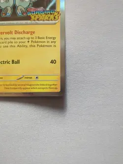 Magneton SVP153 Surging Sparks Prerelease Promo Holo Rare Pokemon Card - Image 5