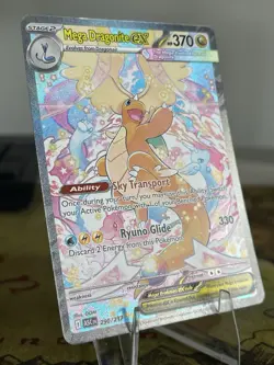 Mega Dragonite EX 290/217 SIR Ascended Heroes Pokemon Card Near Mint CHASE CARD - Image 2
