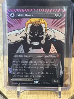 MTG Eddie Brock (0233) (Borderless) Marvel's Spider-Man Foil - Image 1