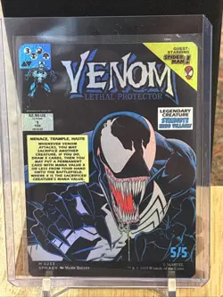 MTG Eddie Brock (0233) (Borderless) Marvel's Spider-Man Foil - Image 2