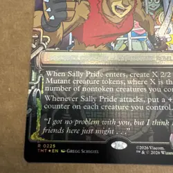 Sally Pride, Lioness Leader (Showcase) Teenage Mutant Ninja Turtles Foil - Image 5