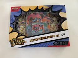 Pokemon TCG Mega Evolution Ascended Heroes Mega Feraligatr ex Box FACTORY SEALED - Image 1